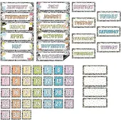 Merkloos 54-teiliges magnetisches Kalenderset