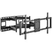 SBOX TV-Wandhalterung PLB-7486, 43–100 Zoll, bis 120 kg, Schwarz