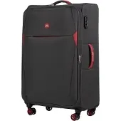 Wings große weiche Reisekoffer DIPPER 28" mit Zahlenschloss in Grau