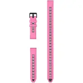 Garmin Quickfit-armbänder pink aurora/schwarz 20 mm