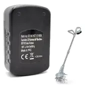 OEM Akku für Motorhacke, 18 V, 1,3 Ah, Li-Ion, schwarz