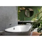 Kaldewei Badewanne CLASSIC DUO OVAL alpinweiß