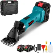 OEM Akku-Schafschemaschine, 6 Geschwindigkeiten, 2 Akkus, kabellos