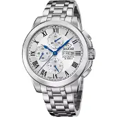 Jaguar Le Chronographe Automatik Chronograph Silber Römisch Edelstahl J978/2