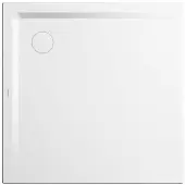 Kaldewei SUPERPLAN 1848-5, Duschwanne mit Wannenträger extraflach, 90x90cm, 384847981001, Farbe: Alpinweiß mit Invisible Grip