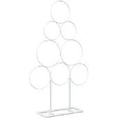 Syfax Metall Weihnachtsbaum KUOPIO 60 cm Stahl Weiß