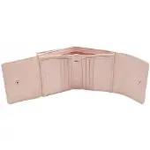 Valentini Lirna 503A Damenportemonnaie Echtes Leder Pink