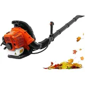 Merkloos Benzinbetriebener Laubbläser, Rucksackmodell, 7000 U/min, 2-Takt-Motor