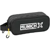 OEM Schlamperetui für Kinder, 21x6x8 cm, Schwarz, M, Polyester