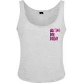 Miss Tee Muskelshirt "Damen Ladies Waiting For Friday Box Tank" 1