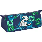 OEM Federmäppchen mit Reißverschluss, 21x7x8 cm, dunkelblau, Polyester