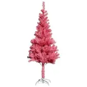 Linder Exclusiv GmbH Künstlicher Weihnachtsbaum pink inkl. Ständer Tannenbaum Christbaum 180cm