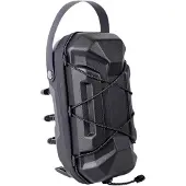 Markenlos Lenkertasche für Roller wasserdicht schwarz 20,5 cm mit Schnellverschluss