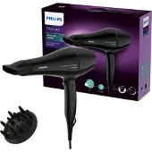 Philips Haartrockner "DryCare BHD274/00" 2.200 W 2 Aufsätze Leistungsstarker AC-Motor und hohe Luftgeschwindigkeit bis 130km/h
