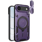 Techsuit - CamGuard Pro Hülle für iPhone 17 Air - lila
