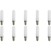 SPL E14 LED-Lampe Röhre 4W 300lm 3000K warmweiß 10 Stück