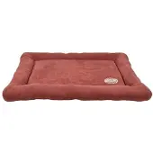 Dripio Plüsch-Matratze für Hunde & Katzen, 100x76x5 cm, rosa