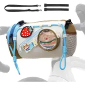 Merkloos Wasserdichte, multifunktionale Fahrradtasche für den Lenker