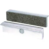 Dripio Schutzbacken für Schraubstock 160 mm, Alu/Filz, mit Magnet