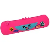 OEM Federmäppchen Mitamini Animals, Silikon, rosa, 22 cm