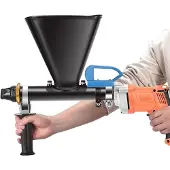 LTPRTZ Elektrisches Fugenwerkzeug – Fugenpistole, Zement – Fugenreparatur – Hohe Leistung – 49x42 cm – Silber