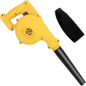 LTPRTZ Kabelloser Laubbläser – Schneeräumgerät – Staubsauger – Gartenreinigung – Hohe Leistung – 34 cm – Schwarz