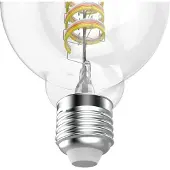 Hama Smart LED Filament E27 G95, WLAN, Matter, 4,9 W, RGBW