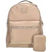 Merkloos Umhängetasche für Damen, klein bis mittelgroß, in Hellbeige