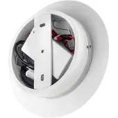 ESCALE Blade LED-Wandleuchte, weiß matt, Ø 18 cm