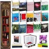 Merkloos Mini-Adventskalender mit einem Set aus 24 Hardcover-Büchern