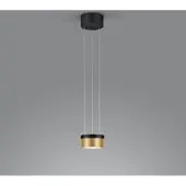 HELESTRA Oda LED-Hängeleuchte schwarz/gold