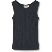Wheat - Kid's Wool Silk Singlet Iggy - Merinounterwäsche Gr 140 schwarz