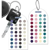 Markenlos Farbpalette-Karten Saisonanalyse 12 Jahreszeiten 2 Stück Acryl kratzfest