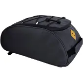 Markenlos Fahrrad Gepäckträgertasche wasserdicht Oxford 8 Liter schwarz Hecktasche