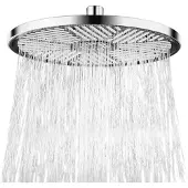 Dripio Selbstreinigender Regenduschkopf, Wasserfall, Hochdruck, 25,5 cm, Chrom