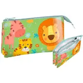 Wisam Urwald Jungle, Kinder-tier-toilettentasche, Federmäppchen