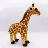 Merkloos Giraffen-Plüschtier – Kuscheltier – Braun – 35 cm