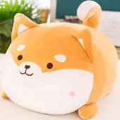 Merkloos Schatten-Corgi Kuscheltier, 30 cm, Plüschtier