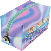 OEM Federmäppchen für Kinder, Einhorn-Meerjungfrau, groß, eckig, Polyester