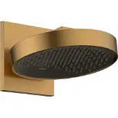 Hansgrohe Rainfinity Kopfbrause 250 1-jet mit Wandanschluss, 26226140, Farbe: Brushed Bronze