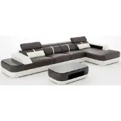 AEA Luxus Graue Wohnlandschaft L-Form Ecksofa Couchtisch Design Modern Stil