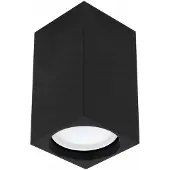 ORNO BARBRA Quadratische Deckenleuchte GU10 Schwarz Aluminium