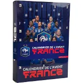 Cinereplicas Fußball-Adventskalender Frankreich - 24 Geschenke, Schrein