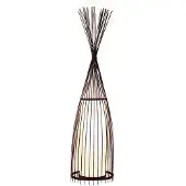 Fine Asianliving Stehlampe Bambus - James B40xT40xH150cm