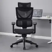 Rolipo Ergonomischer Bürostuhl mit Drei-Tasten-Verstellung. L3