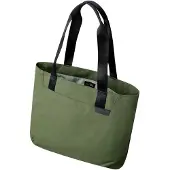 Merkloos Tote Bag mit Laptopfach für 16 Zoll, Grün, Uni