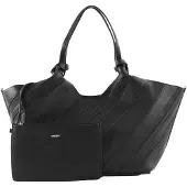 DKNY für Damen. R63AME49 Mittelgroße Paula-Tasche schwarz (OSFA), Lässig, Polyurethan