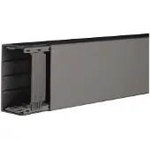 Hager LF6011009011 Leitungsführungskanal aus PVC LF 60x110mm graphitschwarz
