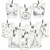 OEM Adventskalender aus Kraftpapier zum Selbstgestalten