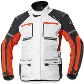 Held Carese II Motorrad Textiljacke, grau/orange, XS